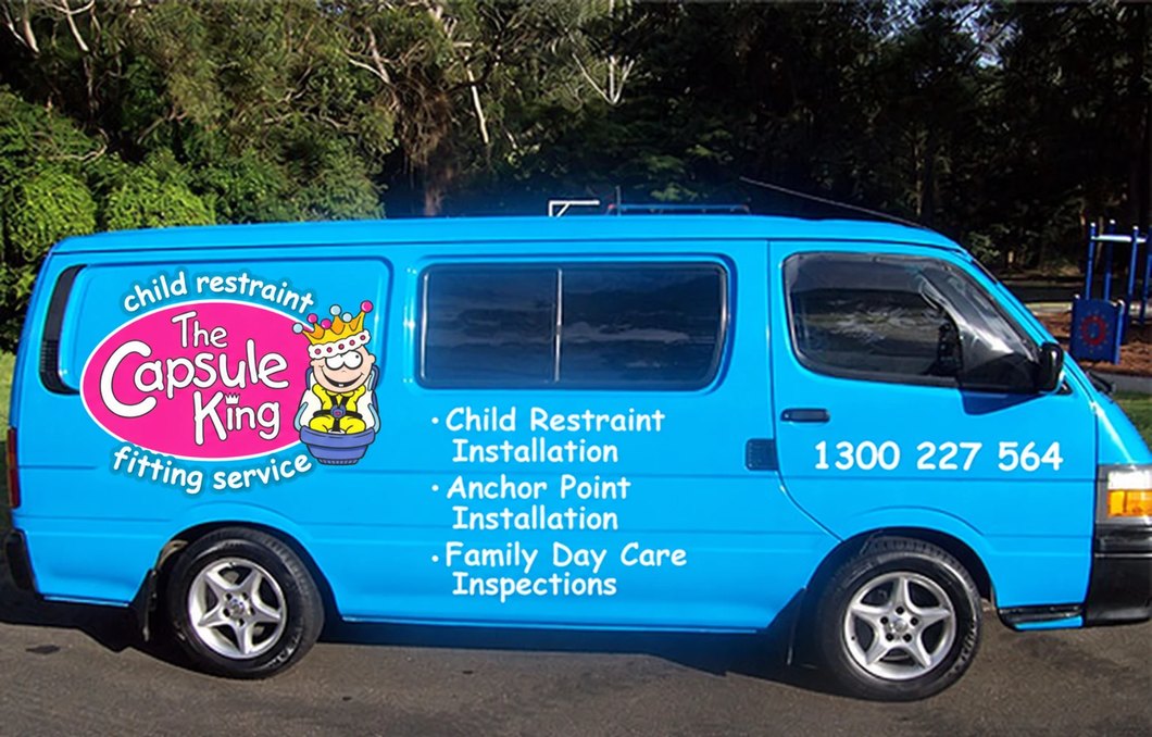 The Capsule King mobile service van
